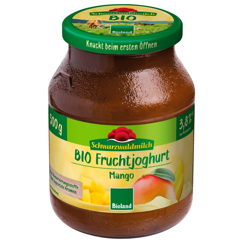 Schwarzwälder Bio Fruchtjoghurt Mango 500g